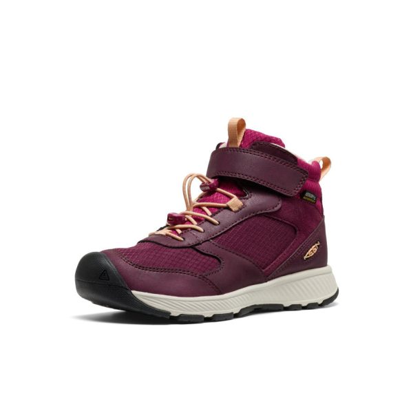 Big Kids' Skua Waterproof Boot | Fig/Peach Fuzz