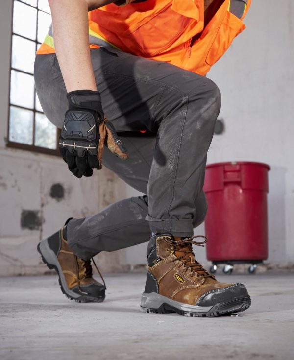 Women's Evanston 6 ESD Boot (Carbon Toe)  |  Bison/Black