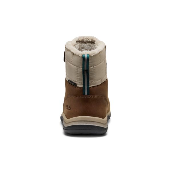 Little Kids' Kanibou Waterproof Winter Boot  |  Dark Earth/Roasted Pecan