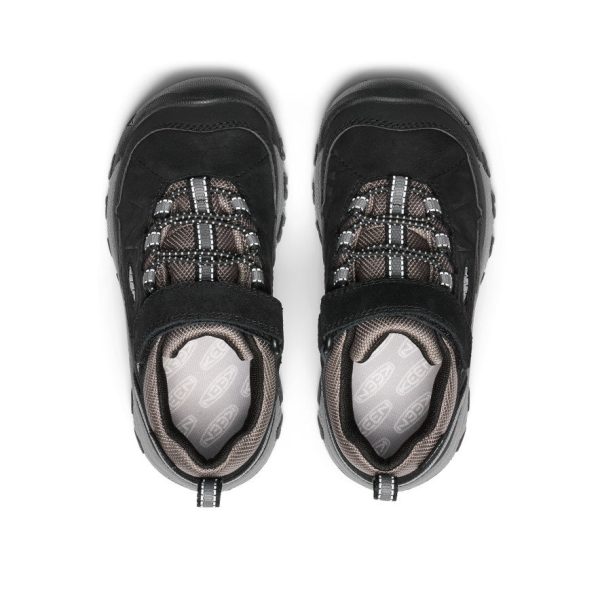 Little Kids' Targhee IV Waterproof Hiking Shoe | Black/Steel Grey