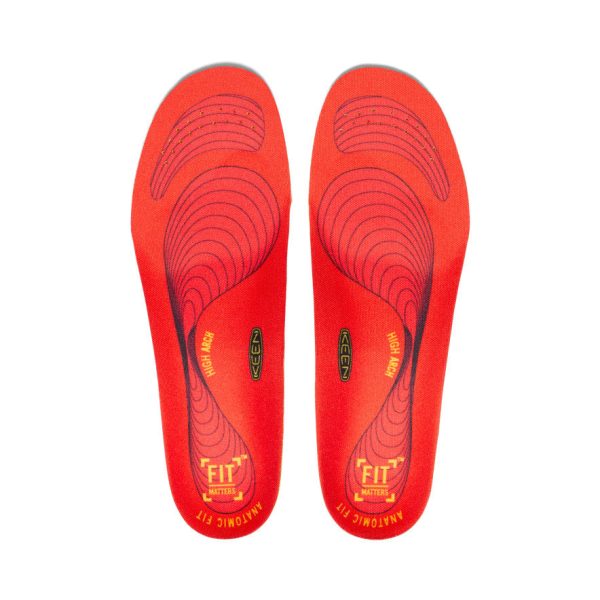 Men's Utility K-30 High Arch Insole | Red