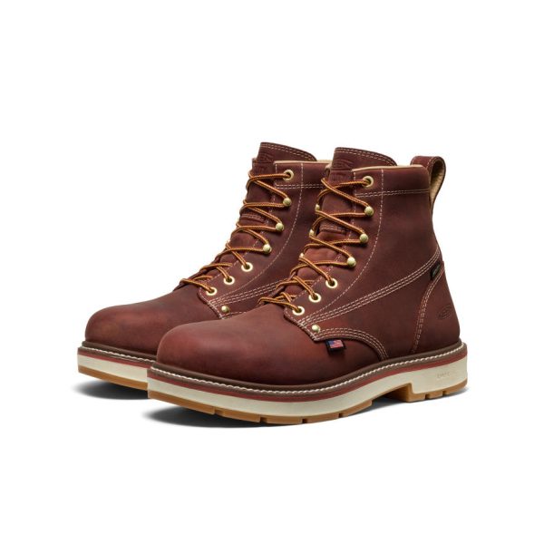 Men's Liberty 6 Waterproof 90?? Heel Boot (Soft Toe) | Bombay Brown/Gum