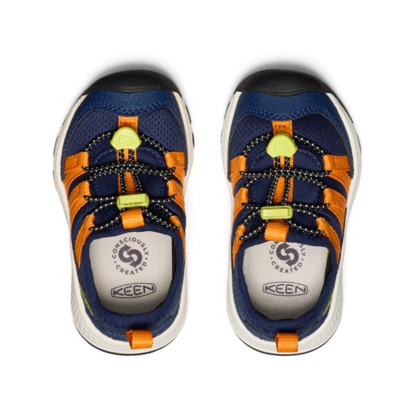 Toddlers' Motozoa Sneaker | Naval Academy/Bright Marigold