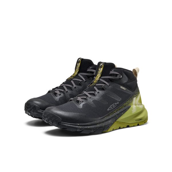 Men's Targhee Apex Waterproof Hiking Boot | Black/Golden Cypress