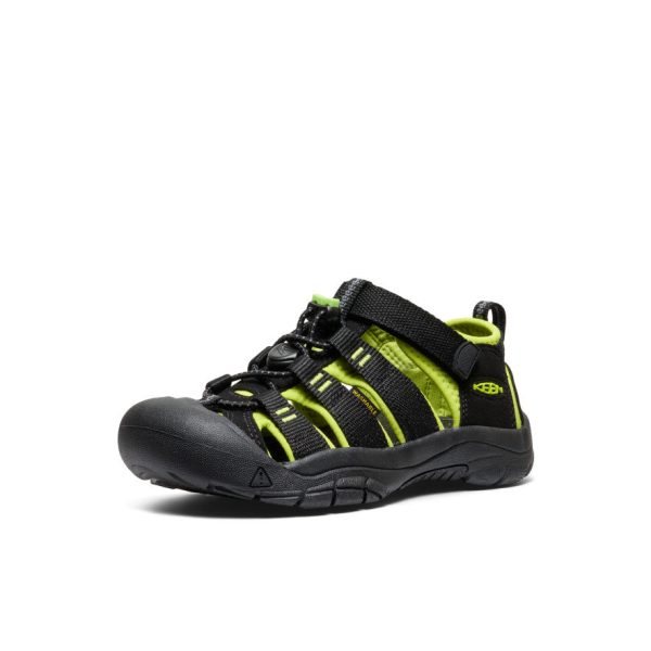 Big Kids' Newport H2 | Black/Lime Green