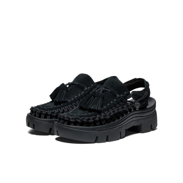 All Gender UNEEK PLT Tassel Sneaker  |  Black/Black