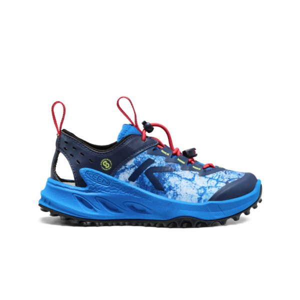 Little Kids' Zionic ADV Sandal | Precious Blue/Racing Red