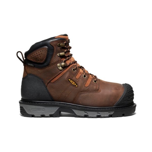 Men's Camden 6 Waterproof Boot INT MET (Carbon Toe)  |  Leather Brown/Black