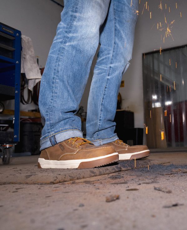 Men's Gibson Waterproof Work Boot (Carbon Toe) | Belgian/Gum