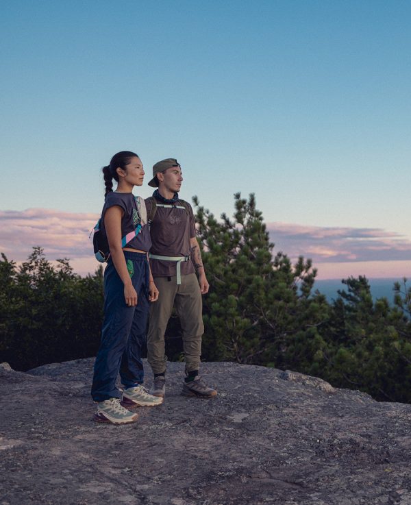 Men's Targhee Apex Waterproof Hiking Shoe | Black/Abbey Stone