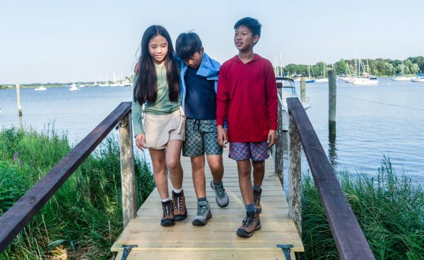 Little Kids' Targhee IV Waterproof Hiking Boot | Skipper Blue/Hemlock