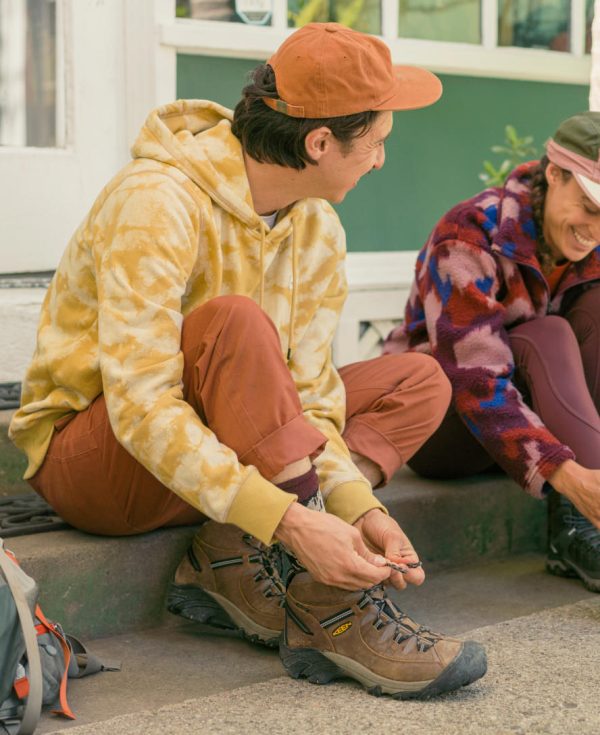 Men's Targhee II Waterproof Mid Wide | Canteen/Dark Olive