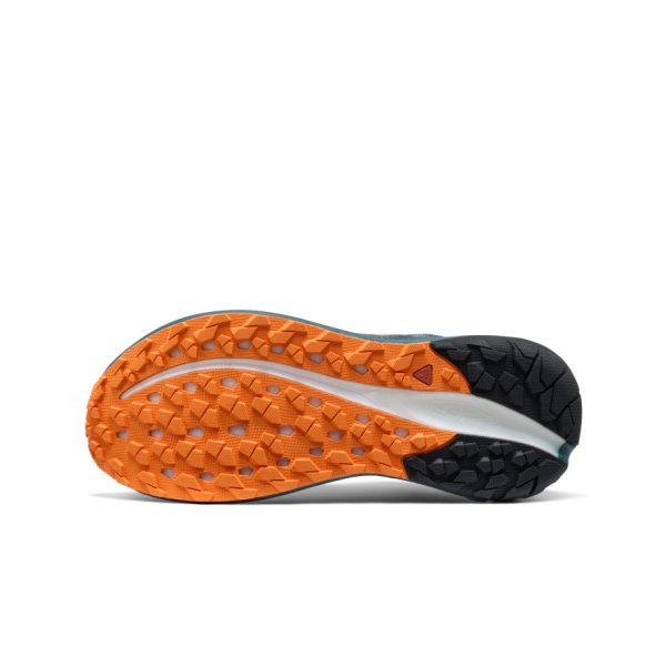 Men's Roam Trail Running Shoe  |  Black/Orange Peel