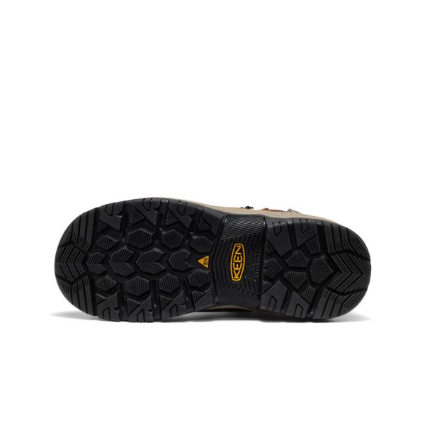 Women's Skokie Waterproof Work Boot (Soft Toe)  |  Bison/Black