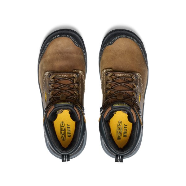 Women's Evanston 6 Waterproof Boot INT MET (Carbon Toe) | Bison/Black