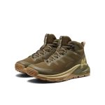 Men's Targhee Apex Wide Waterproof Hiking Boot | Dark Olive/Khaki