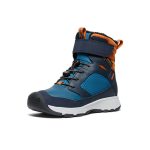 Little Kids' Skua Waterproof Winter Boot | Sky Captain/Gold Flame