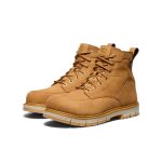 Men's San Jose 6 Waterproof 90° Heel Boot (Aluminum Toe)  |  Bistre/Gum