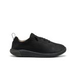 Big Kids' KNX Leather Sneaker  |  Triple Black