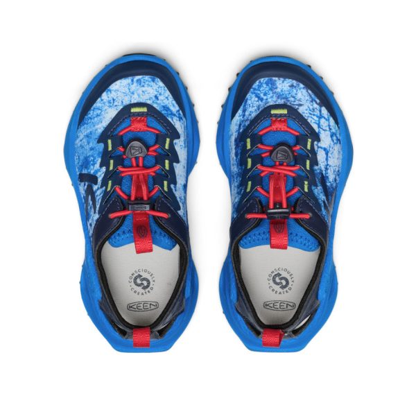 Little Kids' Zionic ADV Sandal | Precious Blue/Racing Red