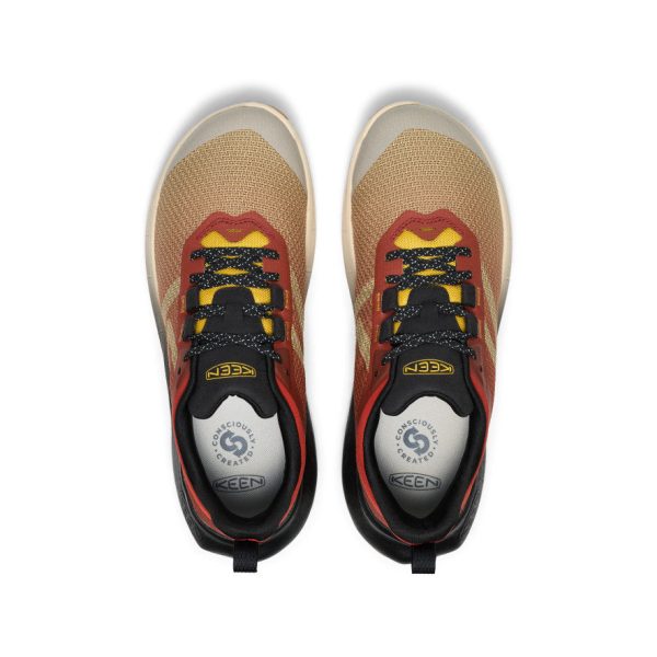 Men's 450 Dirt Hiking Shoe | Safari/Red Ochre