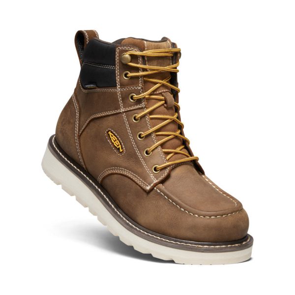 Men's Cincinnati 6 Waterproof Boot (Soft Toe) | Belgian/Sandshell