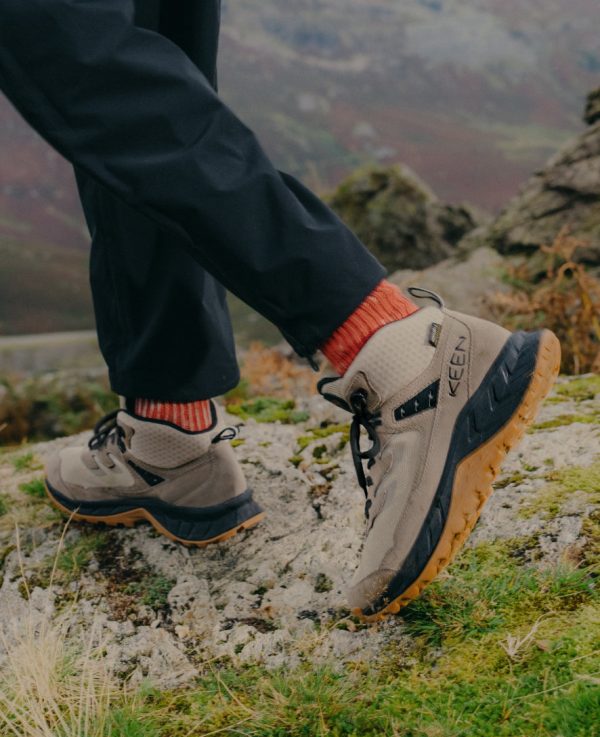 Men's Hightrail Waterproof Hiking Boot | Brindle/Oak Buff