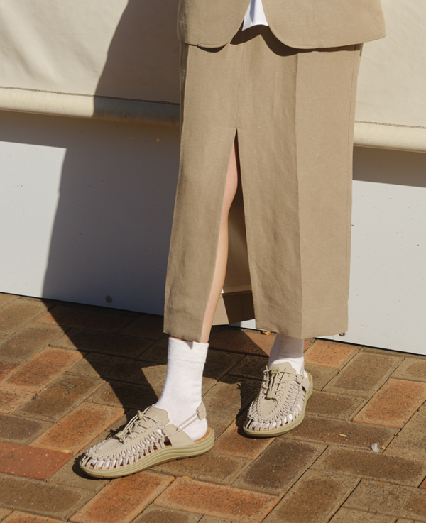 All Gender UNEEK II Convertible Canvas Sneaker | Brindle/Natural